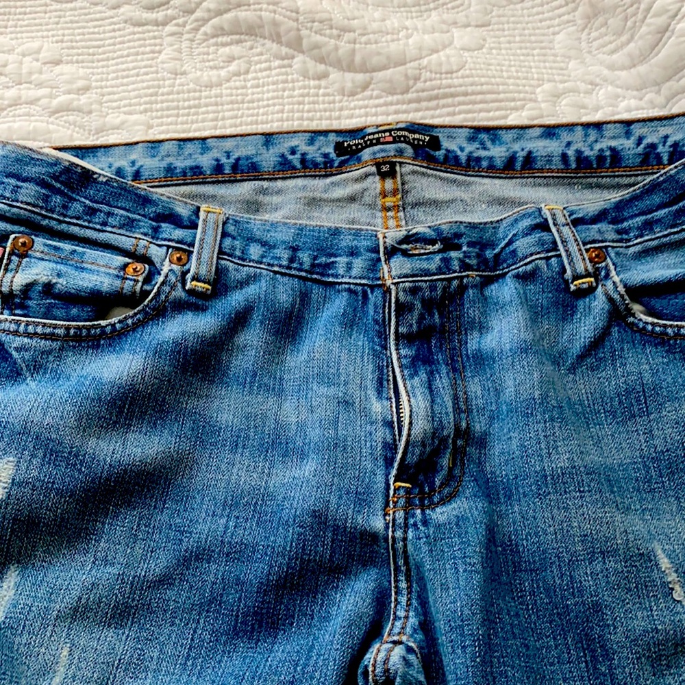 Polo denim pants